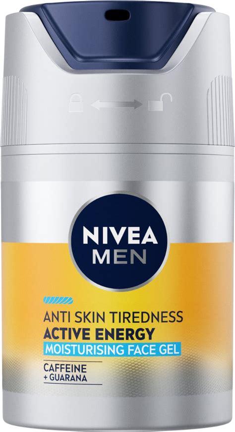 Nivea Men Active Energy Wake Up Gezichtsgel Droge Huid Met Cafeïne