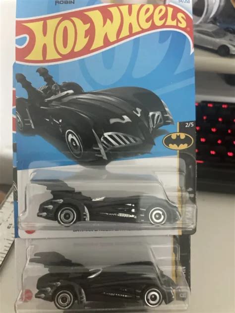 Hot Wheels 2024 Batman And Robin Batmobile Hot Wheels Batman Series 54