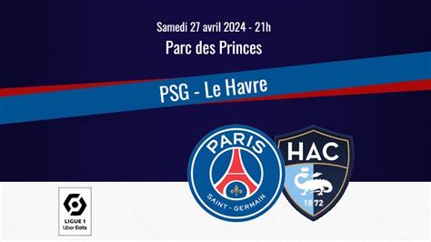 Match Les Compositions Officielles De Psg Le Havre D Voil Es Culturepsg