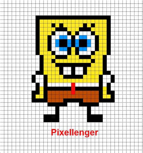 Bob Sponga Pixel Art Coloriage Pixel Art Coloriage Pixel Pixel Art ...