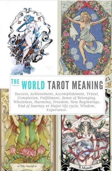 21 The World Tarot Card Meaning The World Tarot Tarot Card