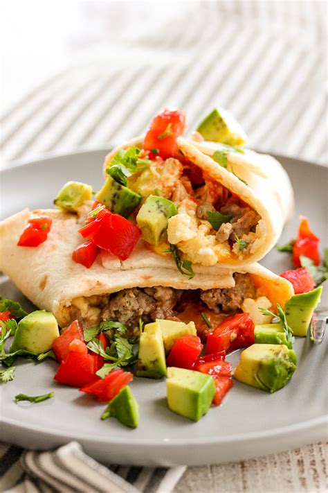 Make Ahead Low Carb Breakfast Burritos Lisas Dinnertime Dish