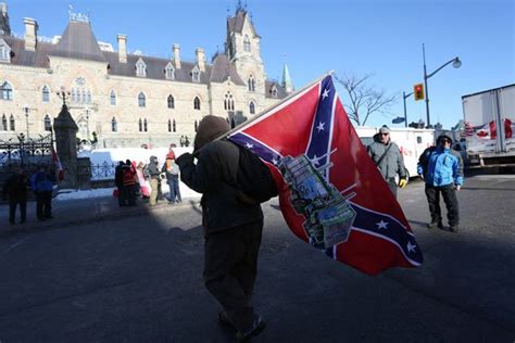 Swastikas And Confederate Flags Seen At Canada S Freedom Convoy