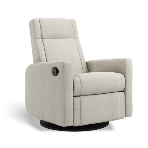 Nelly 521 Upholstered Swivel Glider And Recliner With Integrated Footres