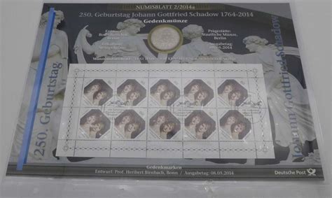 Bundesrepublik Deutschland Brd Euro Briefmarken Numisblatt