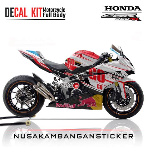 Decal Sticker Honda CBR 250 RR Lotus GO Stiker Full Body