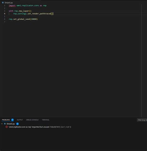 Replicator Scripts Using Intellisense Synthetic Data Generation Sdg