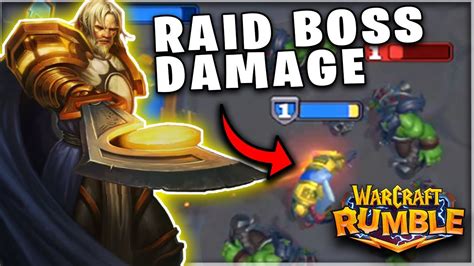 Tirion Fordring Making A Raid Boss Warcraft Rumble YouTube