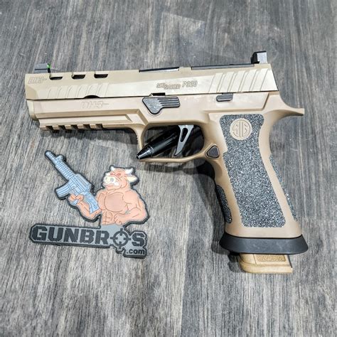 Sig Sauer P320 X5 9mm Custom Works DH3 GUNTICKETS 20 SPOT GUNBROS