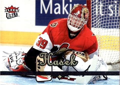 Dominik Hasek Ottawa Senators Upper Deck Fleer Ultra Ebay