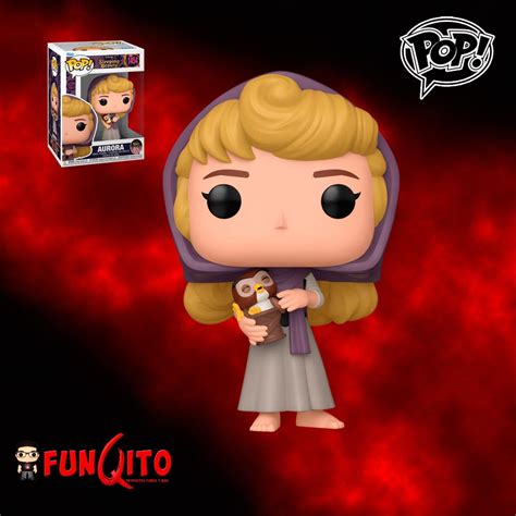 Bella Durmiente 65 Años Aurora con búho Funko Pop FUNQITO