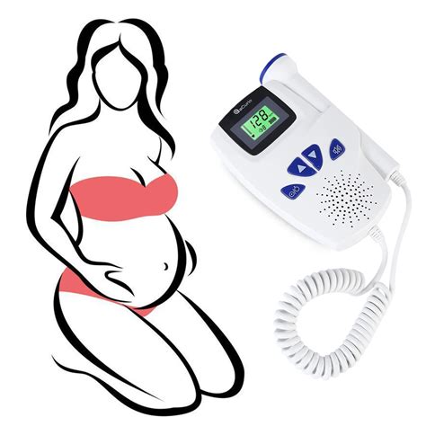 Acurio Af L Pregnant Ultrasonic Fetal Doppler Prenatal Heart Rate