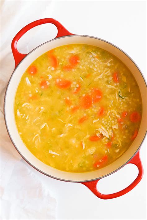 Chicken Couscous Soup - Wellness by Kay