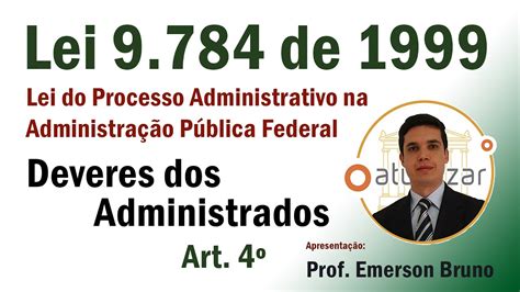 Lei Art Lei Do Processo Administrativo Youtube