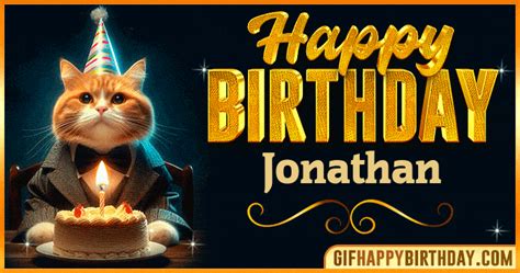 Happy Birthday Jonathan GIF Images