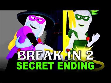 Secret ending in Break In 2 on Roblox Mydailyspins.com