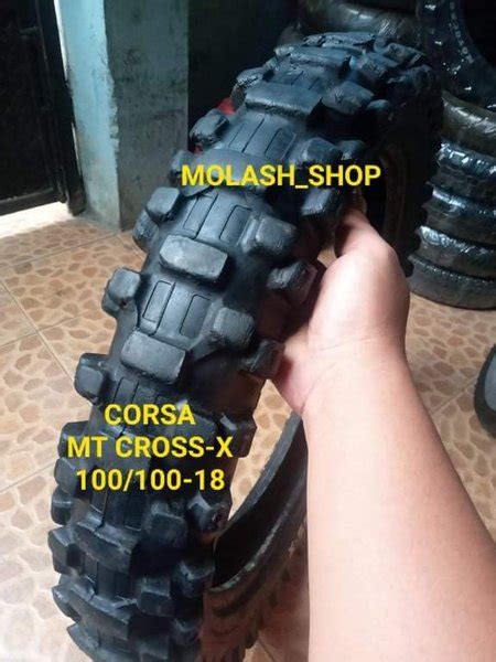 Jual Ban Cross 18 Corsa Mt Cross X 100 100 18 Original Bekas Pakai Di