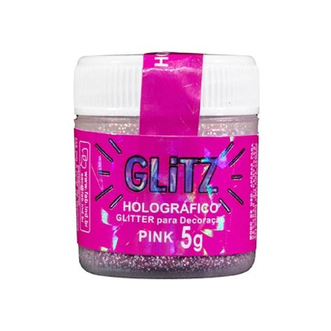 Glitter Pink Para Decorar Glitz G Embaleme