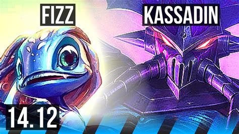 FIZZ Vs KASSADIN MID 3500 Games 11 2 4 Dominating EUW Master