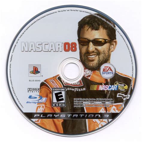 Nascar 08 2007 Playstation 3 Box Cover Art Mobygames