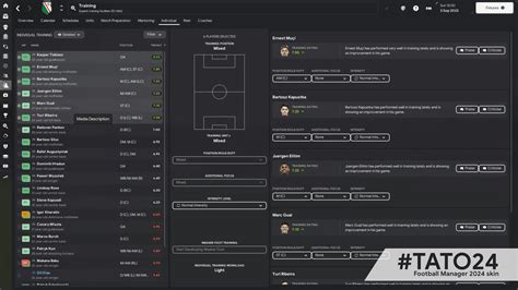 training - Football Manager Screenshots