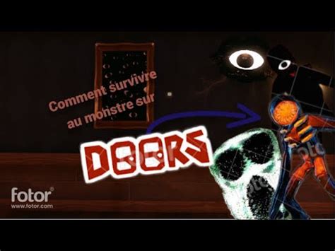 Comment Survivre Au Monstre Sur Doors Dit Par Un Pro Youtube