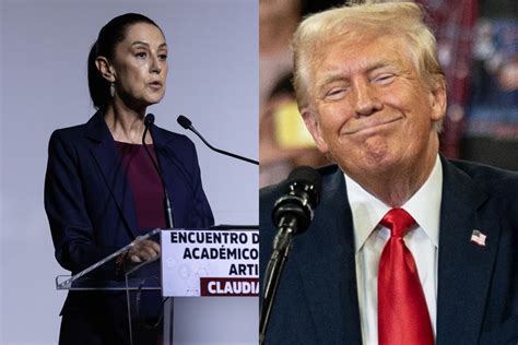 Trump presidenta México Claudia Sheinbaum remesas