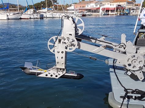 Eca Upgrades Its Usv With Its Towed Side Scan Sonar System Towsca Adu