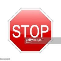 Vector Stop Sign Red Stock Clipart | Royalty-Free | FreeImages