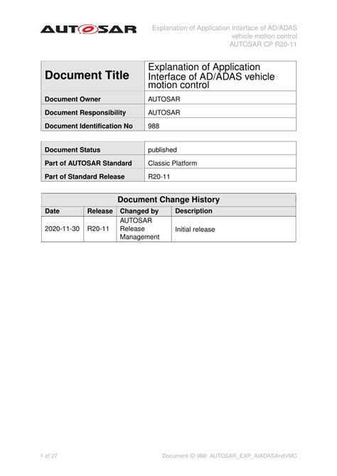 Pdf Document Title Interface Of Ad Adas Vehicle Dokumen Tips