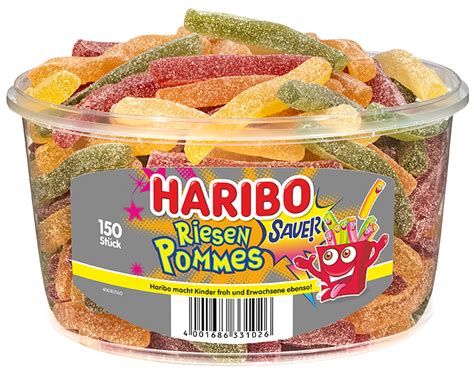 RIESEN POMMES FRUCHTGUMMI HARIBO HARIBO Online Shop