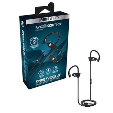 Volkano Circuit Series Sports Hook In Earphones Matrix Warehouse Computers