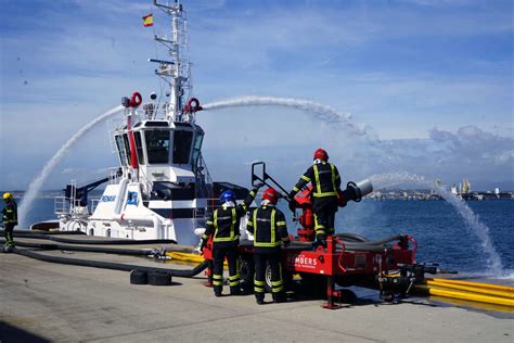 Ponen En Práctica Un Innovador Ejercicio De Emergencia En Un Buque El Canal Marítimo Y Logístico