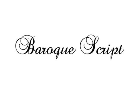 Baroque Script Font Free Download - Font Pearl