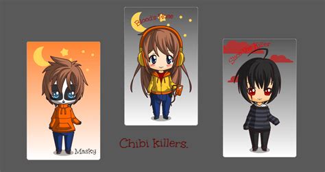 Chibi Killers By Princessluna109 On Deviantart