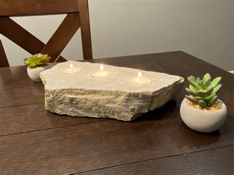 stone candle holder – Saint Stone Company