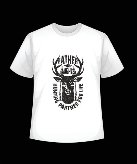 Father And Daughter Hunting Partner For Life T Shirt Design 23499236