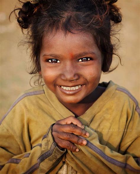 Beautiful Indians Local People Magdalena Bagrianow India Portrait