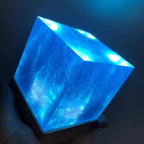 Tesseractcosmic Cube With Led Avengers Endgame Propmarvel Etsy