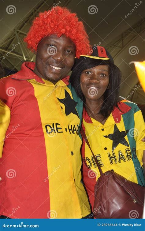 Ghana supporters editorial stock image. Image of ghana - 28965644