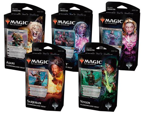 Magic The Gathering CCG Core 2019 Planeswalker Deck Display 10