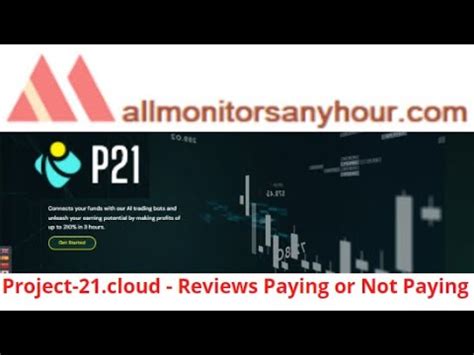 Project 21 Cloud Reviews Paying Or Not Paying All Hyip Monitors 24