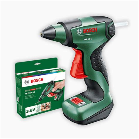 BOSCH Cordless Hot Glue Gun PKP 3 6 LI Home