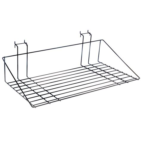 Black Wire Basket For Slatwall Or Pegboard