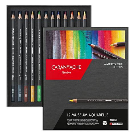 Museum Aquarelle Water Soluable Pencil Sets - Caran d'Ache | Jerry's ...