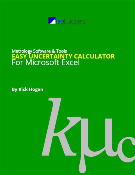 Easy Uncertainty Calculator - isobudgets