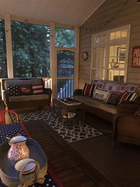 Summer Screened Porch Tour House With Porch Home Decor Home