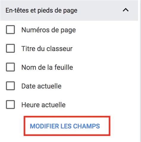 Je Ne Peux Pas Ajouter Des En T Tes Ou Pieds De Page Dans Google Sheets