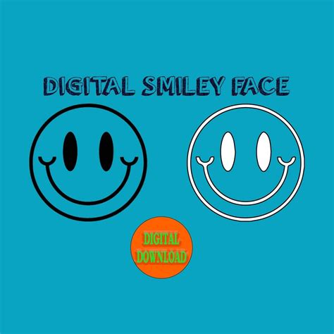 Smiley Face Svg Happy Face Svg Svg File For Cricut Etsy Australia