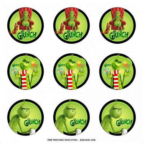 Free Printable The Grinch Birthday Party Kits Template Free Printable Birthday Invitation